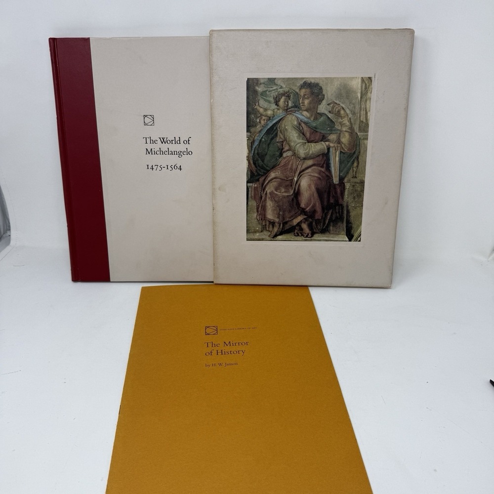The World of Michelangelo Time-Life‎ Library of Art 1966 Hardcover w/ Slip Case